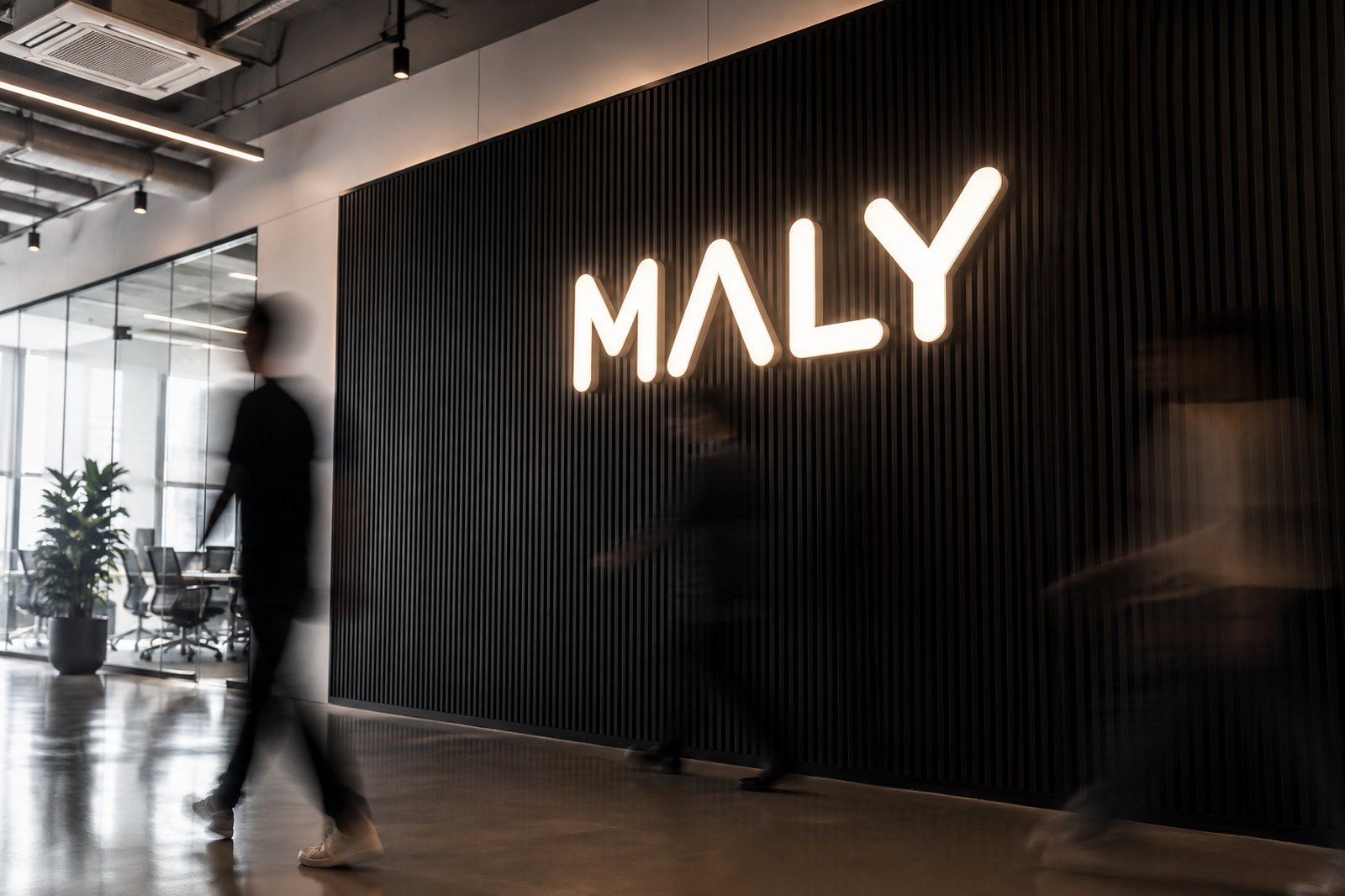 The Maly team at the company's Dubai headquarters